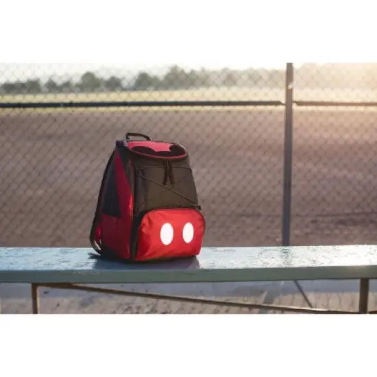 Picnic Time Disney Mickey Mouse PTX 13.8qt Backpack Cooler - Red image {8}