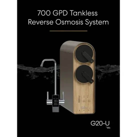 BRIO Tankless Commercial Reverse Osmosis System 700 GPD Wood image {1}