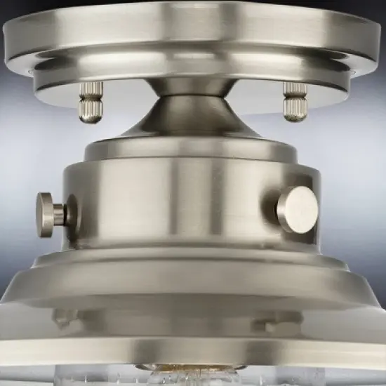 Urban Ambiance Luxury Coastal Outdoor Ceiling Light 10''H x 9''W,  Stainless Steel Finish,  Santa-Ana Collection, UHP1325 image {4}