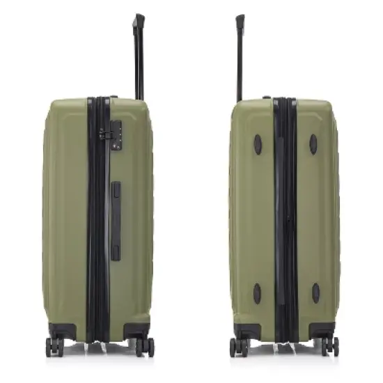 U.S. Army FOX PRO 28" Expandable Large Checked Hardside Suitcase with TSA Lock image {6}