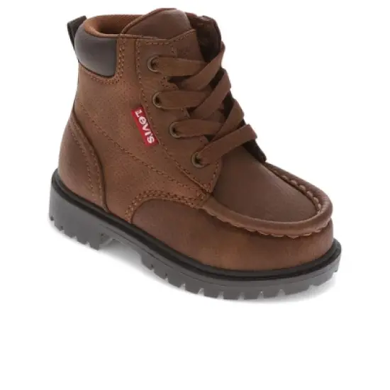Levi's Toddler Dean 2 Neo Vegan Leather Unisex Moc Toe Boot image {6}