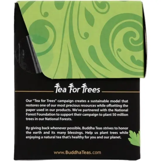 Buddha Teas Organic Parsley Grey Leaf Tea - Case of 6/18 Bags image {4}