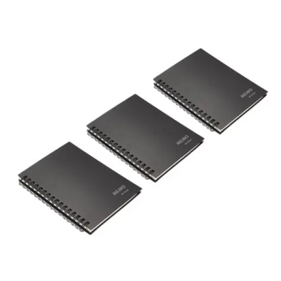 Unique Bargains A6 Hardcover Ruled Paper 80 Sheets Spiral Notebook image {5}