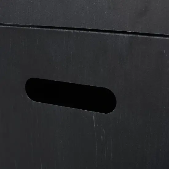 19.5 Inch Square Outdoor Fire Column with 30,000 BTU and Built In Propane Tank image {14}