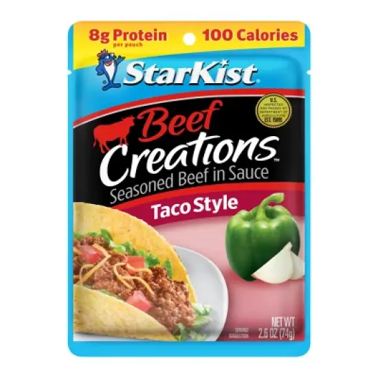 Starkist Beef Creations Taco - 2.6oz image {8}