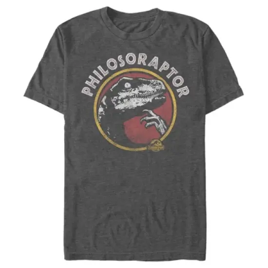 Men's Jurassic Park Deep Thinker Philosoraptor Dinosaur T-Shirt image {2}
