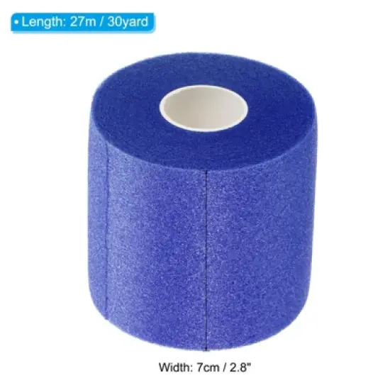 Unique Bargains PU Shock Absorbing Breathable Elastic Racket Accessories Badminton Grip Cushion Wrap image {1}