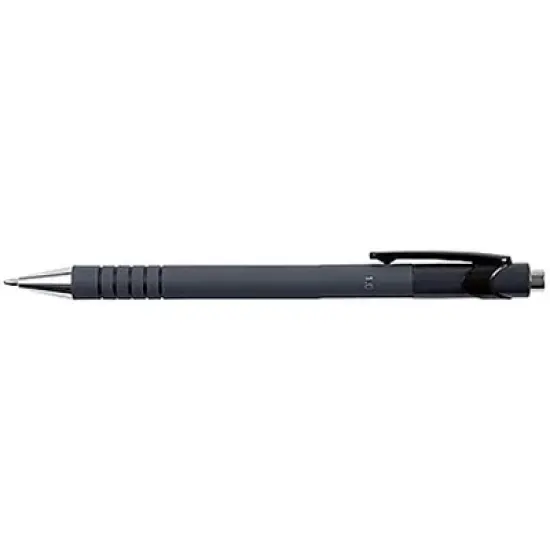 MyOfficeInnovations Retractable Ballpoint Pens Med Pt Blk Dz 808008 image {6}