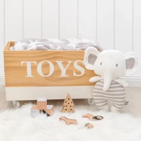 Living Textiles Baby Stuffed Animal - Eli Elephant image {2}