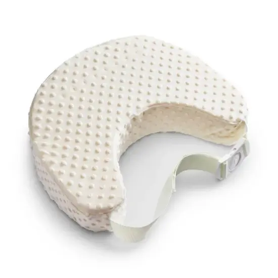 Munchkin Nursing Pillow, Ergonomic Support for Breast and Bottle Feeding, Ultra-Luxe Soft Touch Fabric - White image {6}
