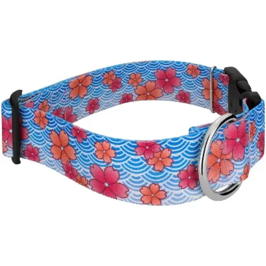 Country Brook Petz HossFit Jr Wide Deluxe Dog Collar - Spring Collection image {4}