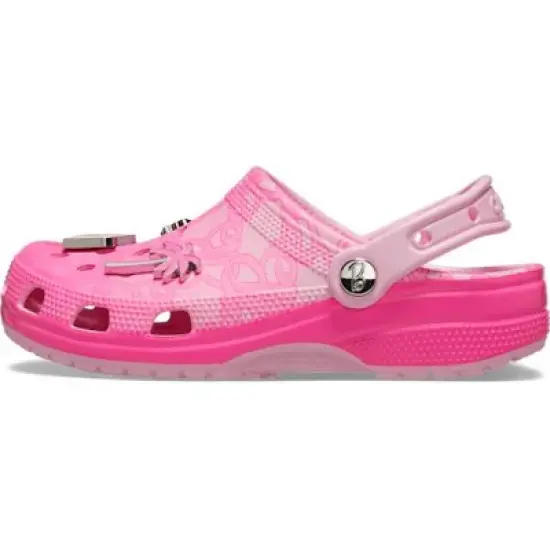 Crocs Adult Mattel Pink Barbie Classic Clogs image {6}