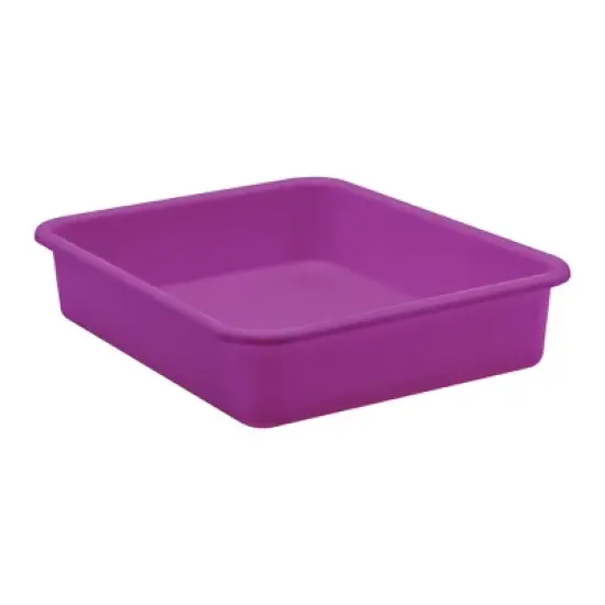 Teacher Created Resources&reg; Purple Large Plastic Letter Tray, Pack of 6 image {1}