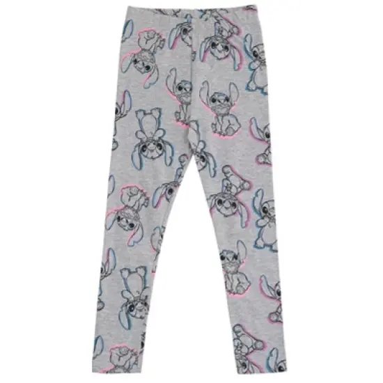 Disney Lilo & Stitch Girls T-Shirt and Leggings Outfit Set Little Kid to Big Kid image {4}