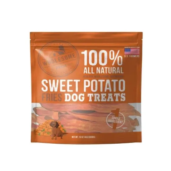 Wholesome Pride Sweet Potato Fries Dog Treats  image {5}