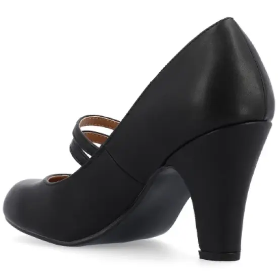Journee Women's Windy Medium and Wide Width Pumps image {6}