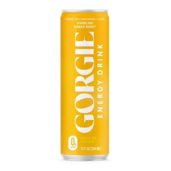 Gorgie Mango Burst Energy Drink - 12 fl oz Can image {13}