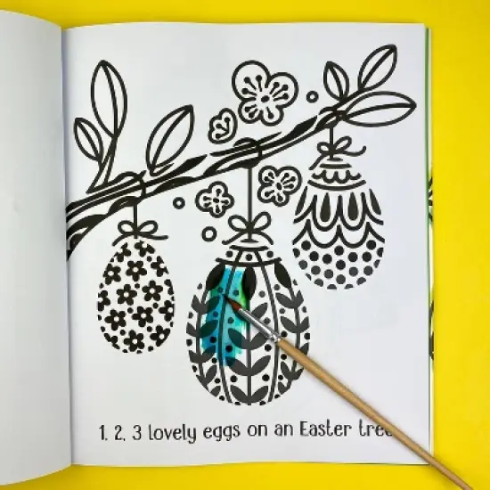 First Magic Painting Easter Eggs - by  Abigail Wheatley (Paperback) image {2}