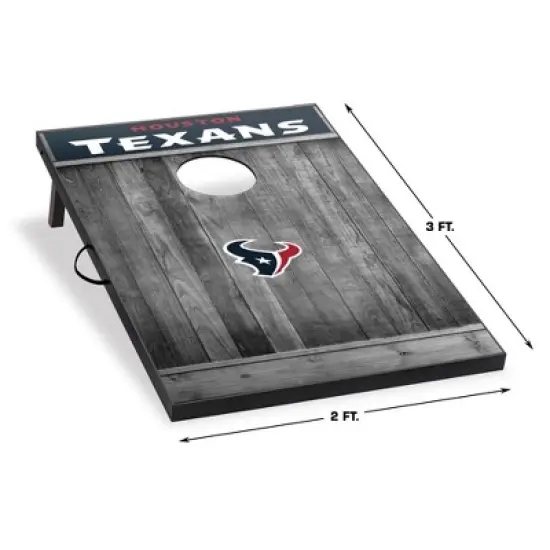 NFL Houston Texans 2'x3' Cornhole Board - Gray image {1}