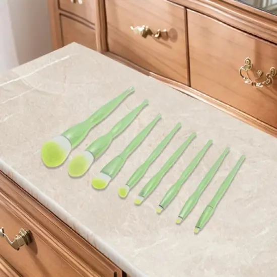 Unique Bargains Lightweight Makeup Brush Set 8 Pcs image {4}