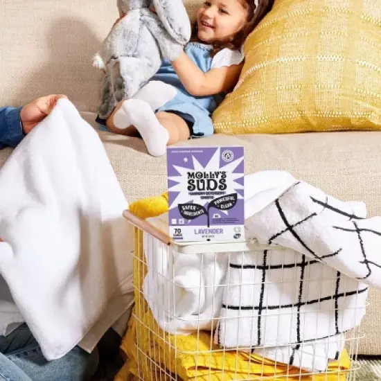 Molly's Suds Laundry Detergent Sheets - Lavender - 70 Loads image {2}