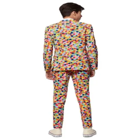 OppoSuits Teen Boys Suit - Confetteroni - Multicolor image {1}