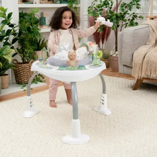 Ingenuity Spring & Sprout 2-in-1 Baby Activity Center - First Forest image {2}