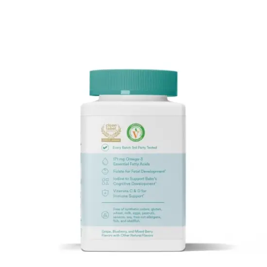 SmartyPants Organics Prenatal Formula Multivitamin Gummies - 90ct image {4}