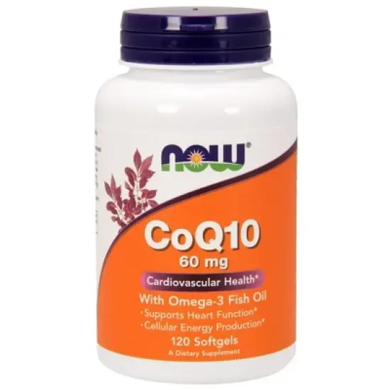 CoQ10 60 mg by Now Foods  -  120 Softgel image {2}