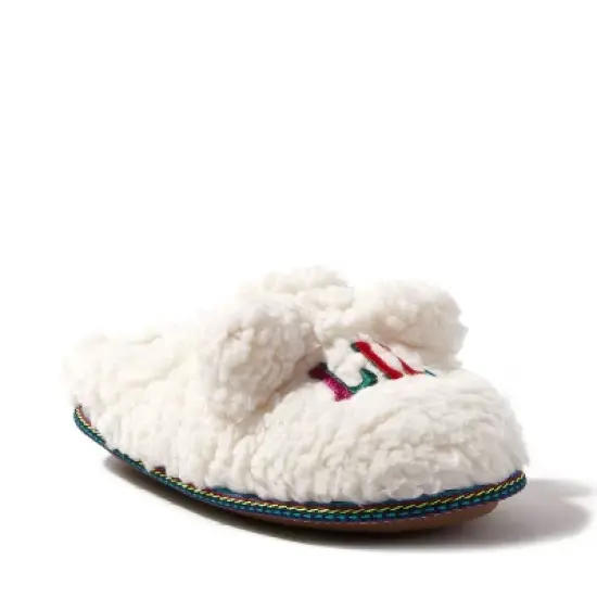 Dearfoams Kid's Lil Bear Teddy Clog Slipper image {3}