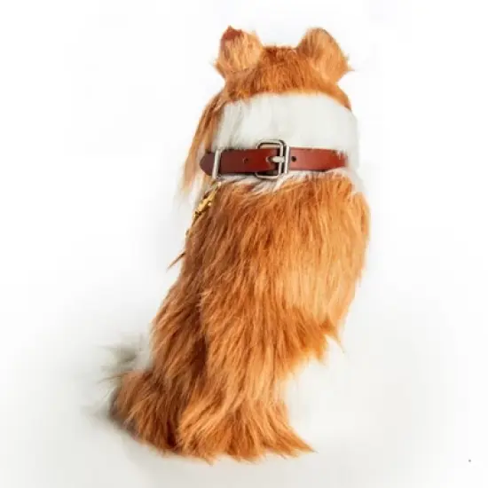 The Queen's Treasures 18 In  Doll  Collie Puppy Dog with Leash and Collar image {7}