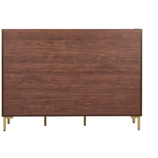 Home Source Accent Console Table Walnut image {5}