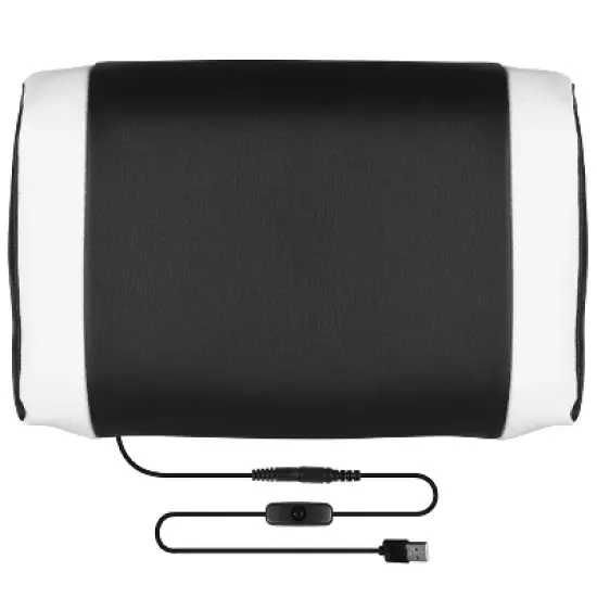 BlackArc Gaming Chair Outfitted With Footrest, Headrest, Lumbar Support Massage Pillow, Reclining Seat/Arms image {4}