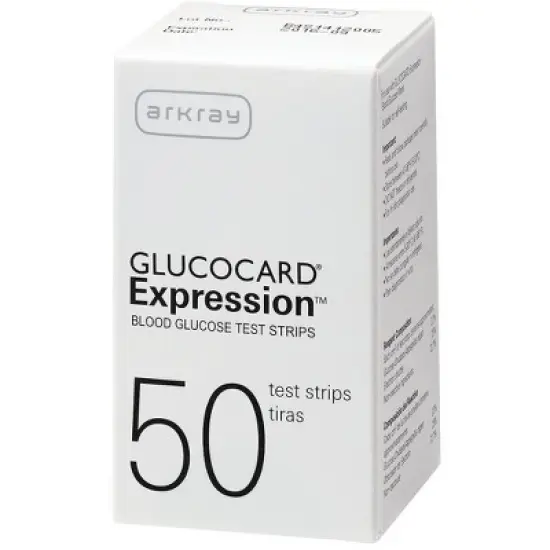 Arkray Glucocard Expression Test Strips, 50 Count image {2}