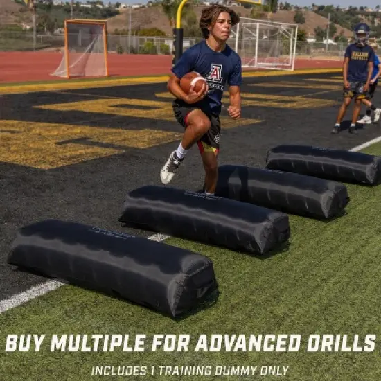 GoSports Inflatable Football Step Over Dummy & Blocking Pad - 4 ft image {5}