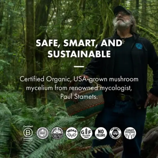 Host Defense CordyChi Powder - Energy and Immune Support* - 3.5 oz (66 Servings) image {4}