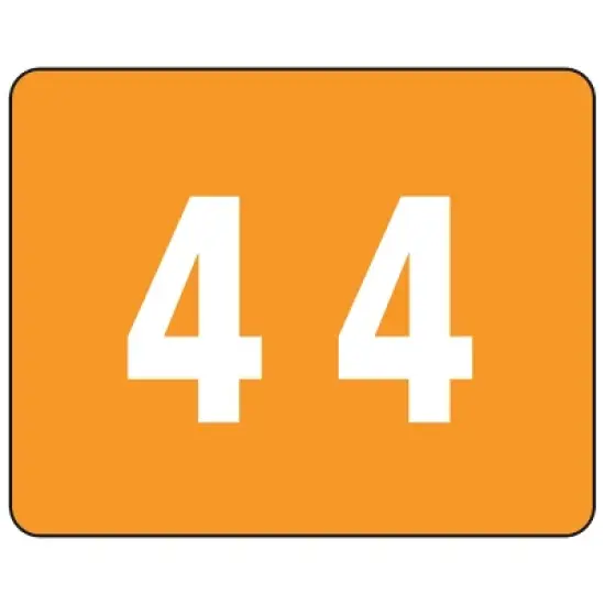 Smead DCCRN Color-Coded Numeric Label image {6}