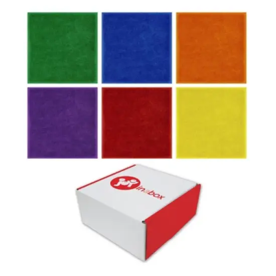 Joy in a Box Carpet Squares, Pack of 24 image {3}