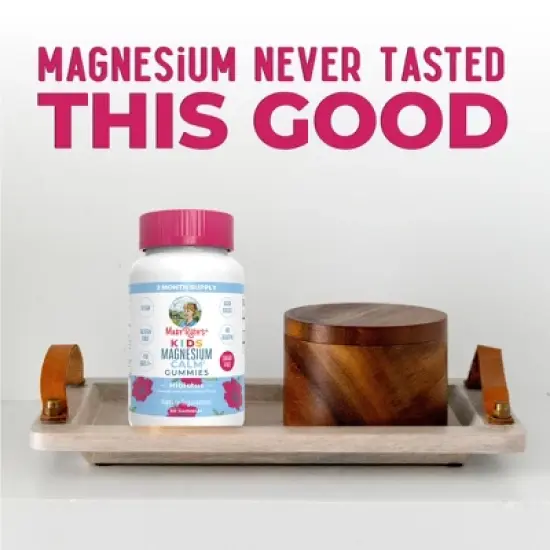 MaryRuth's Kids Magnesium Calm Gummies, Hibiscus, 60 ct image {10}
