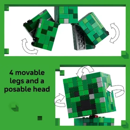 LEGO Minecraft The Creeper Gaming Kids Building Toy 21276 image {2}