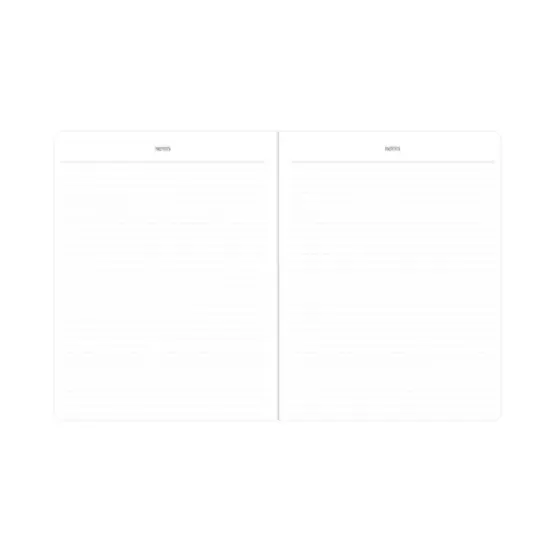 Blue Sky 8.5"x11" Green Earth 2025-2026 Monthly Stapled Planner (2 Year) Textured Lavender Floral image {8}