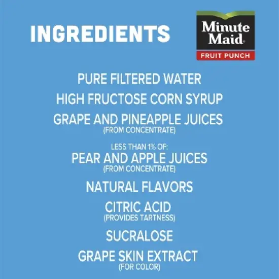 Minute Maid Fruit Punch Juice - 59 fl oz image {3}
