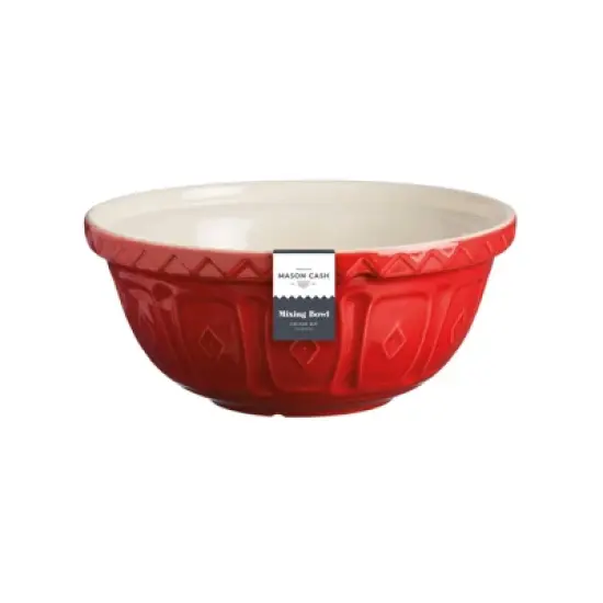 Mason Cash Color Mix Red Size 18 Mixing Bowl, 2.85 Quart image {3}
