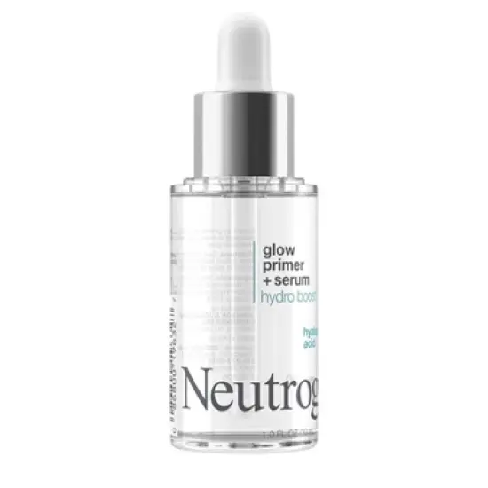 Neutrogena Hydro Boost Glow Booster Primer & Serum, Infused with Purified Hyaluronic Acid image {2}