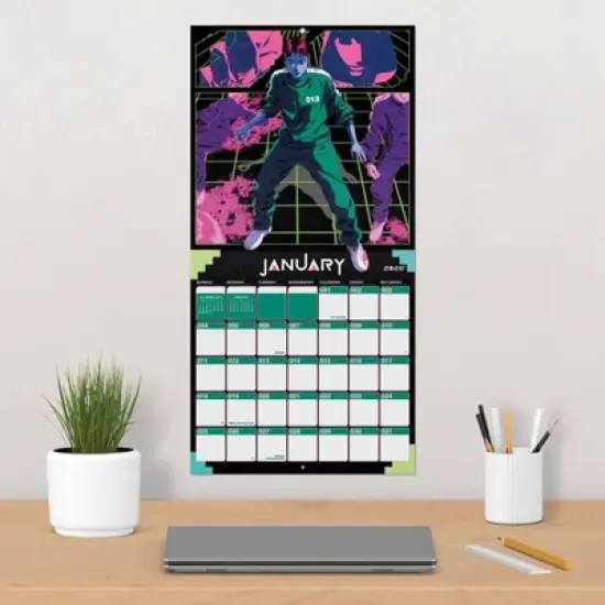 Netflix 2026 Squid Game 12"x12" Wall Calendar image {4}