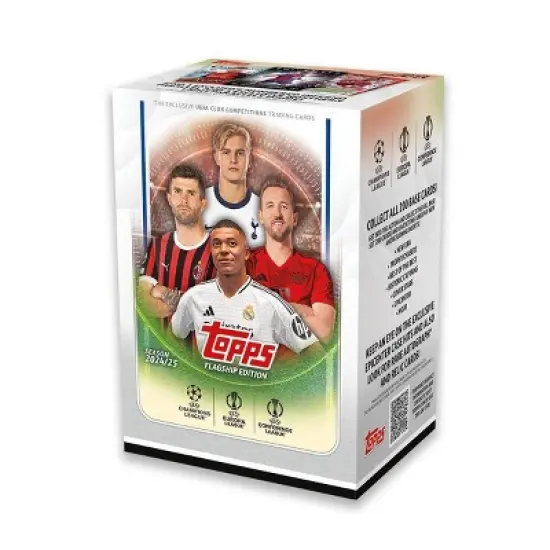 2024-25 Topps UEFA Flagship Edition Club Competitions Trading Card Value Box image {3}