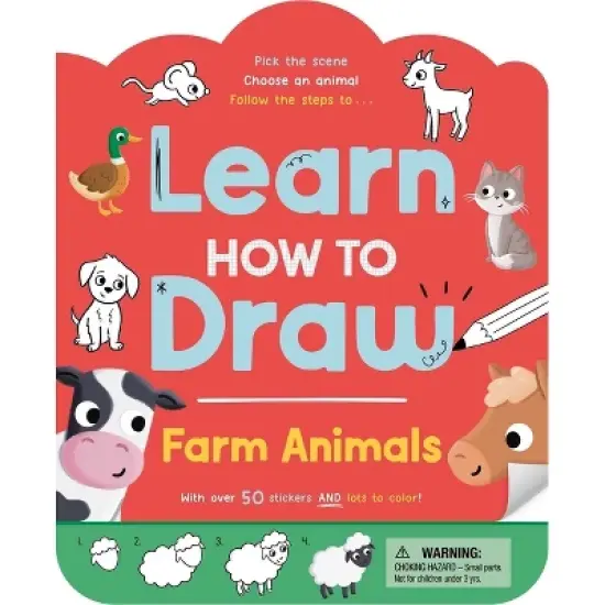 Learn How to Draw: Farm Animals - by  Igloobooks (Paperback) image {1}