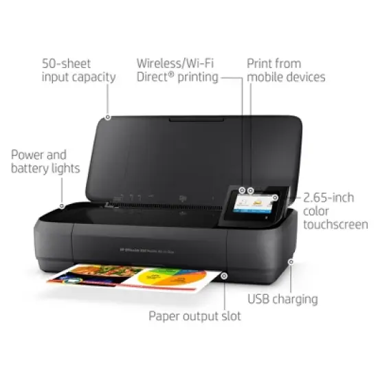 HP OfficeJet 250 Mobile All-in-One Printer image {5}