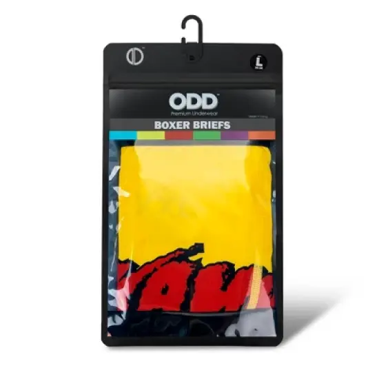 Odd Sox, Hulk Hogan Hulkamania, Men's Funny Underwear Boxer Briefs, Novelty Graphic Prints image {4}