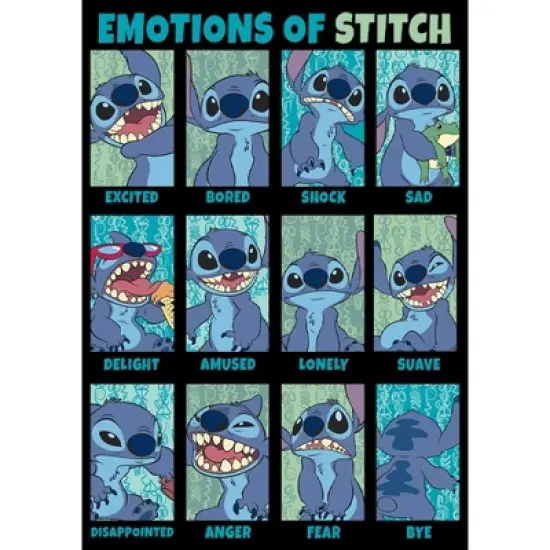 Men's Lilo & Stitch Emotions of 626 Sweatshirt image {1}